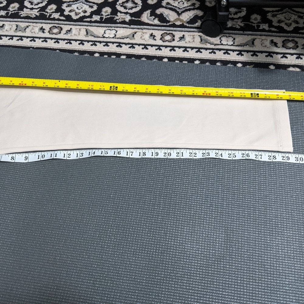 💰SOLD!!!💰BCBGMaxAzria Cream Mason Leggings - Picture 9 of 10